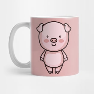 Cute Pig Cartoon Mug